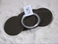 4x Pflanzplatten schwarz ca. 5,5cm mit Befestigung