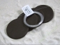 4x Pflanzplatten schwarz ca. 5,5cm mit Befestigung