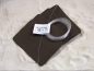 4x Pflanzplatten schwarz ca. 8x5cm mit Befestigung