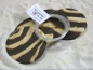 4x Pflanzplatten schwarz-weiß ca. 5,5cm mit Befestigung