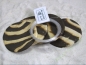 4x Pflanzplatten schwarz-weiß ca. 5,5cm mit Befestigung