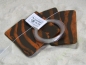 4x Pflanzplatten terra-schwarz ca. 6x4cm mit Befestigung