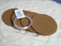 4x Pflanzplatten braun ca. 6,5cm mit Befestigung