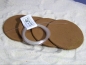 4x Pflanzplatten braun ca. 6,5cm mit Befestigung