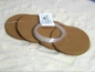 4x Pflanzplatten braun ca. 5,5cm mit Befestigung