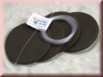 4x Pflanzplatten schwarz ca. 6cm mit Befestigung