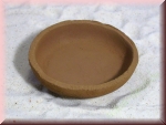 Futterschale braun ca.6,5 cm