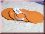 4x Pflanzplatten terra ca. 6,5cm mit Befestigung