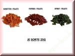 3 x 25g Garnelenfutter Sortiment5 Sticks Schnecken und Krebse